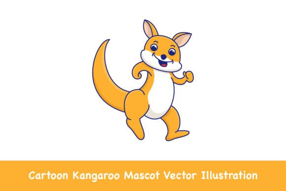 Cartoon Kangaroo Mascot Vector: A Versatile Asset for Modern Design