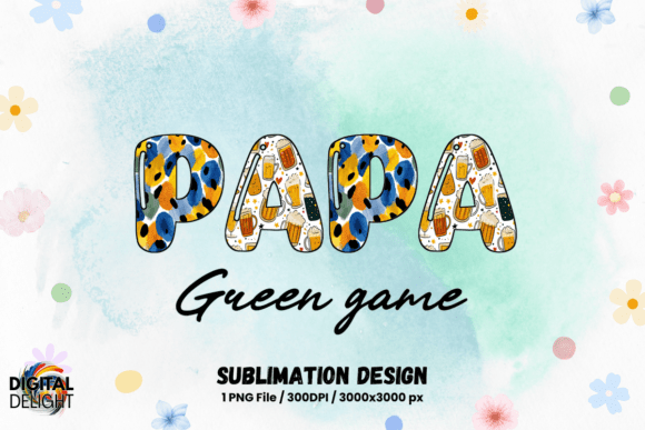 Eco-Living Papa Sublimation Design Guide