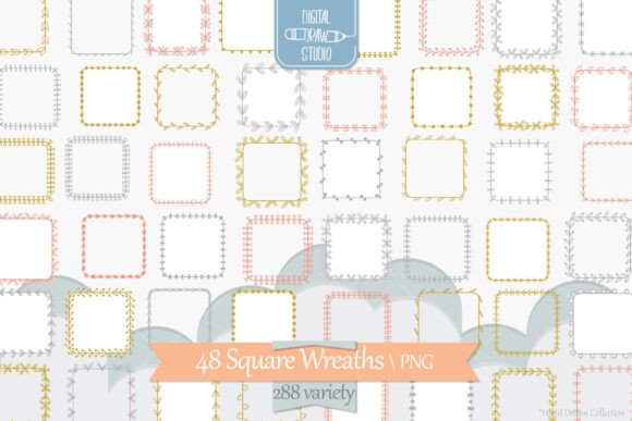 Elevate Designs with Square Wreath Frames