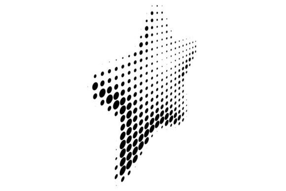 Mastering the Halftone Perspective Star Design Element in Modern Graphics