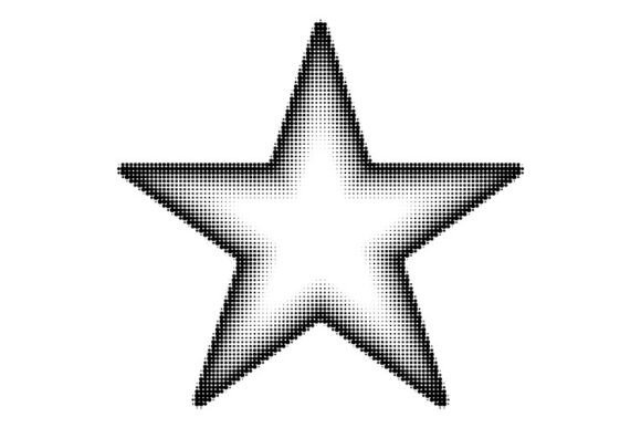 Mastering the Star Shaped Halftone Frame: A Guide to Retro Pop Art Design