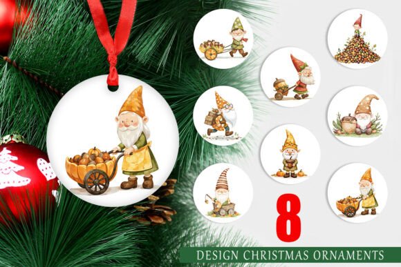 Ornament Acorn Gnome Delivery: Mastering Your Christmas Printables