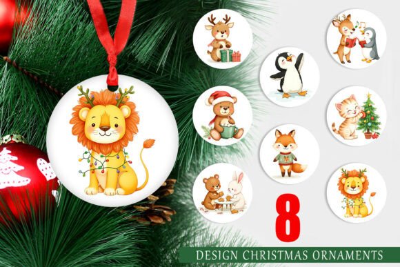 Ornament Baby Christmas Animals: Practical Ways to Use Printable Holiday Designs