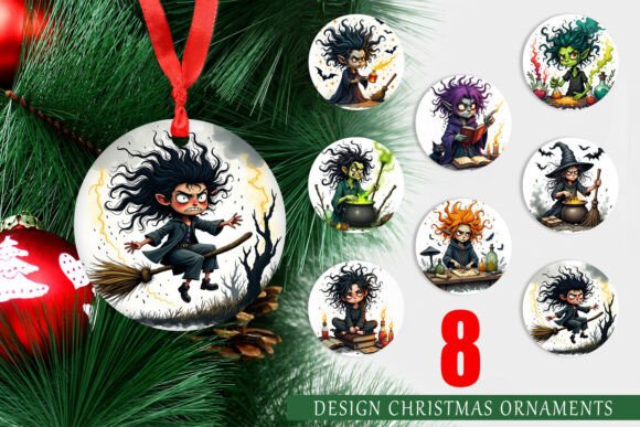 Ornament Grumpy Witch: Avoiding Common Pitfalls When Using Printable Christmas Designs