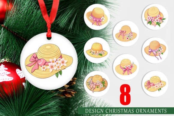 Ornament Spring Sun Hat: Elevating Your Decor with High-Quality Printable Designs