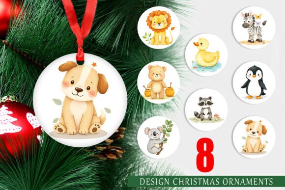 Ornament Whimsical Animal Parade: Elevating Your Holiday Decor with Precision