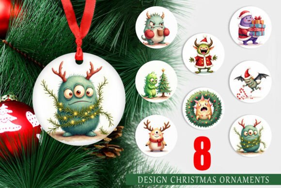 Quirky Monster Christmas Ornaments: A Practical Guide to Printable Holiday Decor