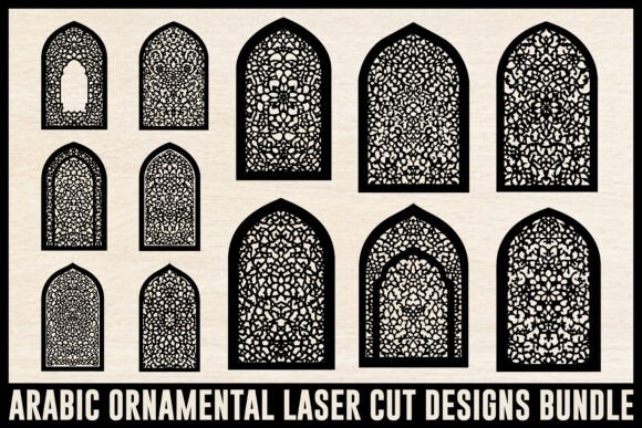 Strategic Application of Arabic Ornamental Laser Cut Designs Bund for Creative Professionals