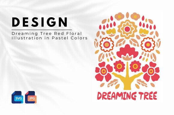 The Art of Whimsy: Integrating the Dreaming Tree Floral Illustration into Modern Design