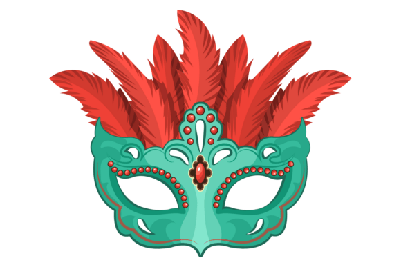 The Strategic Allure of the Vintage Opera Mask: Red Feather Decorative Elements in Modern Visual Storytelling