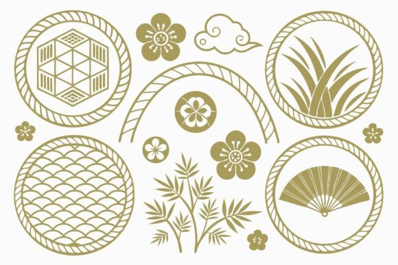 Traditional Japanese Gold Elements: A Practical Guide to Elegant Vector Design