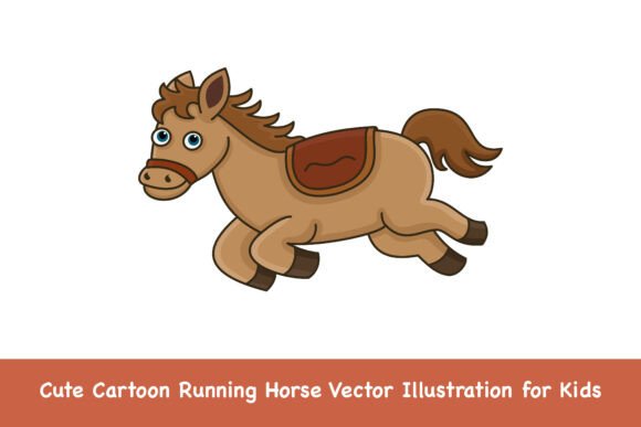 Unleashing Creativity: The Strategic Value of the Cute Cartoon Running Horse Vector in Modern Design